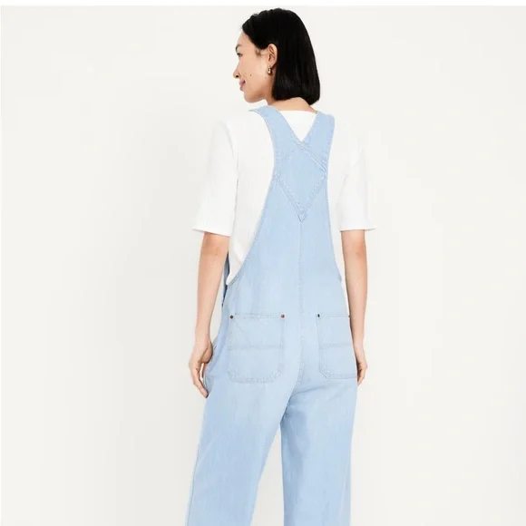 Oversized Wide Leg Overalls - tall - Picture 2 of 7